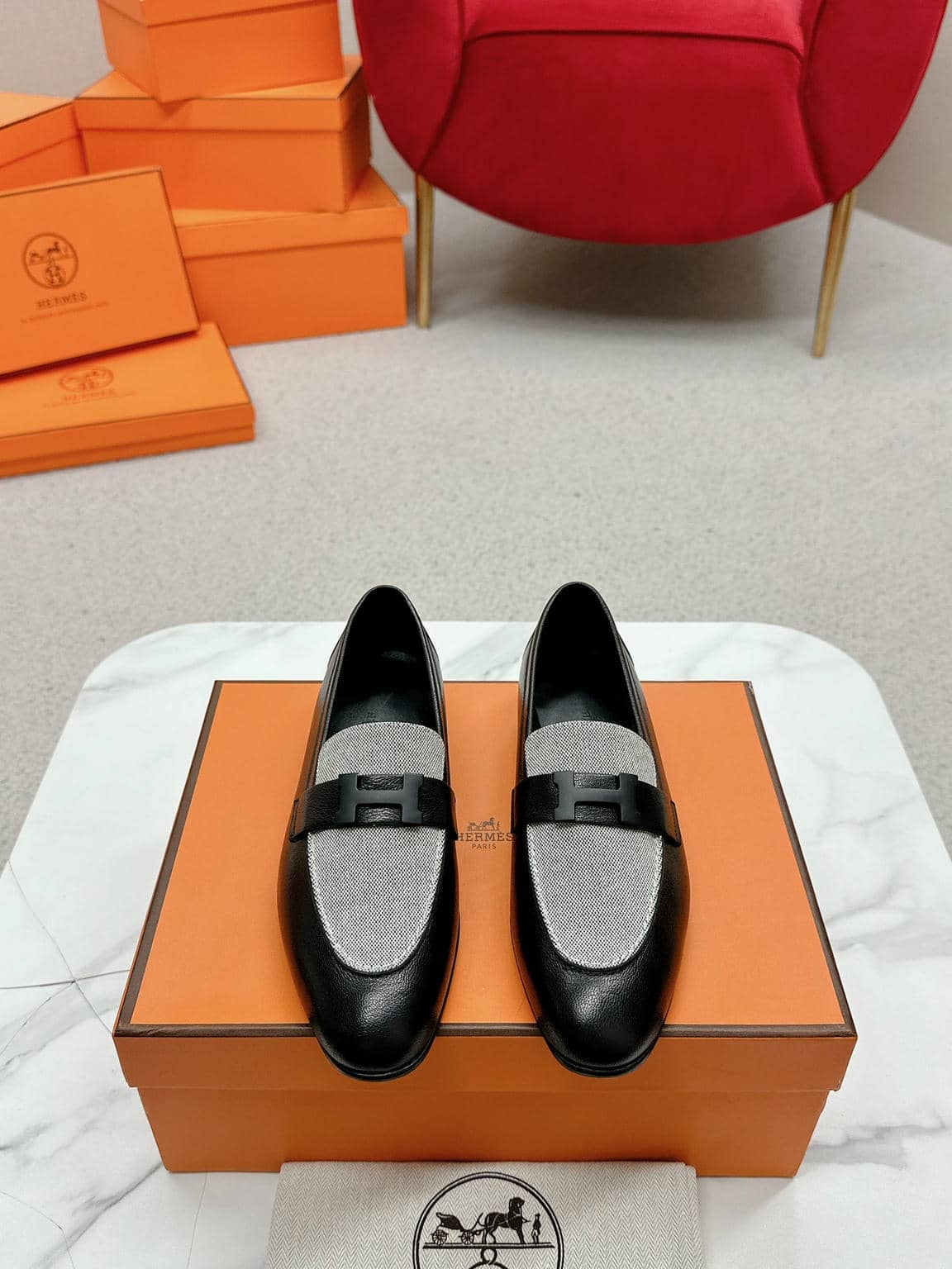 Hermes Loafer Ｈ-16
